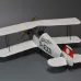 Tony Ray Bucker Bu133 Jungmeister 1/10 660mm Wingspan Balsa Wood RC Sports Biplane RC Airplane KIT