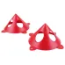 10PCS Portable Woodworking Paint Triangle Stand Wood Support Pyramids Rack Carpenter Lift Pads Feet Tool Accessories Paint Pad