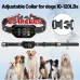 PB20 Smart Dog Training Collar Anti Barking Intelligent Automatic Adjustable Sensitivity Beep Shock Vibrator IP67 Waterproof Type-C Charging for Dog 10-120LBs