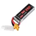 4Pcs URUAV 7.6V 300mAh 80C/160C 2S HV 4.35V Lipo Battery XT30 Plug for BETAFPV Whoop Quadcopter