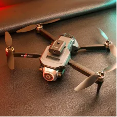 XKJ K6 MAX WiFi FPV with LCD Screen Controller HD Dual Camera Servo Gimbal 360 Obstacle Avoidance Brushless Foldable RC Drone Quadcopter RTF