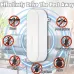Ultrasonic Pest Repellent 3-in-1 Triple Frequency 360 Degree Coverage Easy Installation Chemical-Free Safe for Pets and Children 800-1800 ft