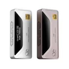 Shanling UA4 Cap Hi-Res Audio Amplifier Portable USB DAC AMP with 0.87-inch OLED Display ESS ES9069Q DAC Dual RT6863 AMP Full Screen Hardware Buttons 3.5mm 4.4mm Outputs