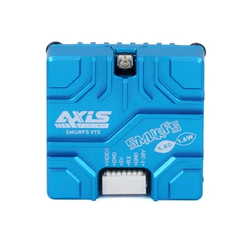 Axisflying SMURFS VTX 5.8GHz 25mW 100mW 250mW 800mW 1.6W Analog IRC Tramp Image Transmission FPV Transmitter for RC Drones