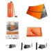 2 Person Emergency Shelter Bivy Survival Tent Kit Mylar Tube Tent Sleeping Bag Waterproof Outdoor SOThermal Blanket Reusable
