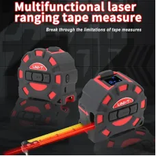 UNI-T 50M 60M Laser Tape Measure LM50T LM60T Digital Electronic Ruler Roulette Meter LCD Display Retractable Measuring Tool