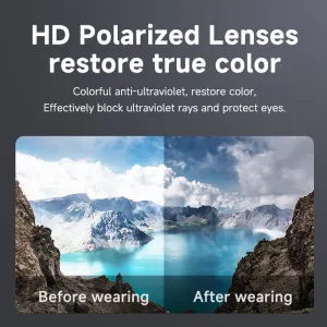 Senbono G02 bluetooth-compatible 5.3 Smart Glasses Listening Music Phone Calling Camera Function IP65 UV-resistant Sports Glasses