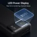 KUULAA RT-20 PD22.5W 20000mAh Power Bank LED Power Display External Battery Power Supply with 1 Input & 2 Outputs Fast Charging for iPhone 16 16 Plus 15 15 Pro 14 13 12 for Xiaomi 15 Ultra for Samsung Galaxy S25 Ultra