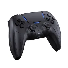 JYS JYS-P5148Pro PS5 Wireless bluetooth Controller Dual Mode 6-Axis Motion Dual Vibration Gamepad with Hall Joysticks LED Light Bar Built-in Speaker Rechargeable Gaming Controller for PS5 PC Android iOS Multi-Platform