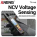 ANENG PN129 Digital Clamp Meter 600V 100A Multimeter with LCD Backlit Display Flashlight Auto Power Off NCV Data Retention