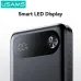 USAMS CD251 PB80 PD20W 37Wh 20000mAh Power Bank with LED Display External Battery Power Supply with 1 Input & 3 Outputs Fast Charging for iPhone 17 17 Pro 16 Pro Max 15 14 for Samsung Galaxy S25 Ultra for HUAWEI Pura 80 Ultra for XIAOMI 17pro