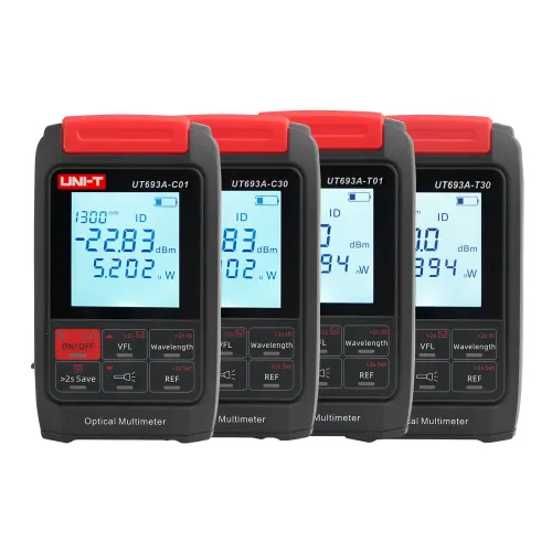 UNI-T UT693A 4-in-1 Fiber Optic Tester Multi-Wavelength High Precision Portable Fiber Tester Multi Functional Optical Power Meter