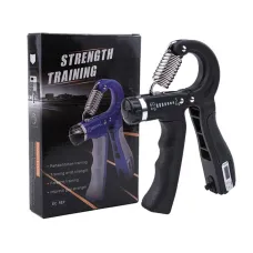 R-type Adjustable Hand Gripper Spring Mechanical Counting Finger Gripper Muscle Trainer Rehabilitation Training Fitness Device
