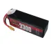 ZOP Power 6S 22.2V 3300mAh 120C 73.26Wh LiPo Battery XT60 Plug for RC Drone