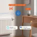 EWeLink APP ZigBe Thermostat Radiator Actuator LCD Display Smart Home Programmable Thermostatic Radiator Valve Voice for Alexa Google