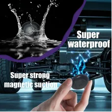 2025 New Model Mini GPS Tracker,Magnetic Waterproof Covert GPS Tracker,Car Global Positioning System.Extra Long Range for Vehicles,Elderly,Kids,Pets