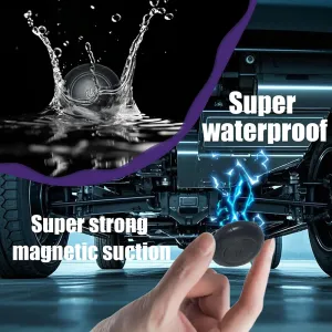 2025 New Model Mini GPS Tracker,Magnetic Waterproof Covert GPS Tracker,Car Global Positioning System.Extra Long Range for Vehicles,Elderly,Kids,Pets