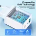 [GaN Tech] BK312 35W 2-Port USB PD Charger USB-A+USB-C PD QC3.0 PPS Fast Charging Wall Charger Adapter EU Plug for iPhone 15 14 13 for Xiaomi 14pro for Huawei Mate60 Pro for Samsung Galaxy S24