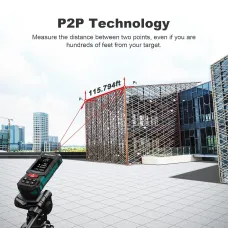 Laser Measure, MiLESEEY S7 PRO 330Ft/100m Laser Distance Meter, Rechargeable Multifunctional Laser Measurement Tool with Pointfinder Camera,P2P Technology, Perfect for Outdoor Long-Range Measuring