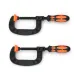 Heavy-Duty G-clamp C-Shaped Clip Swivel Jaw Pad Design and Easy Adjustment Feature for Optimal Clamping and Comfortable Handling
