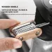 BENGGUO 8 in 1 Portable Folding Mini Bike Repair Tool Multifunctional Screwdriver Hex Wrench for Bike Tire Chain