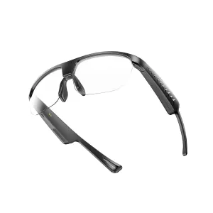 SENBONO L01 Smart Sports bluetooth Glasses BT8925 Chip Built-in BOSSCavity Horn Stereo Surround Sound ENC Noise Cancelling UV Protection Interchangeable Lens Smart Audio Glasses