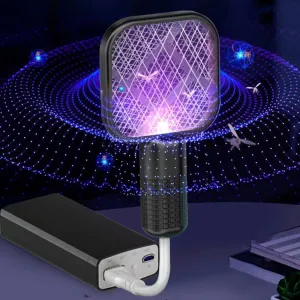 Mini USB Mosquito Killer Lamp Household Electric Mosquito Swatter Mosquito Killer Automatic Trap Outdoor Portable Electric Mosquito Swatter