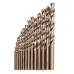 Drillpro 13/19/25 PCS HSS 1-13mm Drillpro M35 Bit Set Cobalt Twist Drill Bit