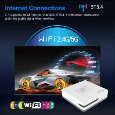 G7 64G 25000+ Games TV Game Console Android 13 8K HD Support WiFi6 & BT5.0 Dual Wireless Controllers 25+ Emulators Retro Games Player Console