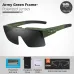 WESBIKING Flip Up Polarized Cycling Glasses Lightweight HSunglasses Fit Over Myopia Bike Riding Driving Goggles Outdoor Travel Fishing Eyewear