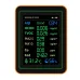 ZN-MT22 12-in-1 Air Quality Monitor AQI CO2 CO Formaldehyde TVOC PM2.5 PM10 Temperature Humidity TFT Screen 1200mAh Battery High-Precision Sensors