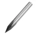 Drillpro 6mm Shank 0.1mm Tip 10/15/20/30/45/60 Degree Engraving Bit CNC Tool
