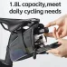 WESBIKING 1.8L Colorful Reflective Bicycle Saddle Bag Waterproof Portable Cycling Tool Storage Bag for MTB Bike Road Bike Scooter