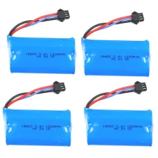 ZOP Power 7.4V 1200mAh 15C 2S Battery With SM3P Plug for RC Car