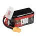 ZOP Power 3S 11.1V 1300mAh 30C 14.43Wh LiPo Battery XT60 Plug for RC Drone FPV Racing