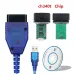 KKL 409.1 CH340 FT232RL KKL 409 Car Diagnostic Cable USB OBDII Car Diagnostic Scanner for Volkswagen/Audi