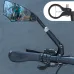 WESBIKING Anti-Glare Bicycle Rearview Mirror Telescopic Flexible 360 Adjustabl Wide Angle HRearview Mirror for MTB Electric Bike