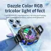 2-in-1 Magnetic Mobile Radiator Cooling Fan for iPhone Tablet Galaxy Huawei Mobile Phone Tablet Computer General Game Cooling