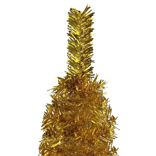 1.5m Artificial Christmas Tree with 150 LEDs, Easy Assembly Christmas Tree with Metal Stand and 265 Tips Decor for Home, Office, Party, Holiday Indoor Outdoor Decoration