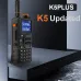 Baofeng K5 Plus Dual Band High Power Walkie Talkie Long Range 2500mAh Rechargeable NOAA Two-way Radio Portable Transceiver EU Plug