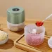 100ML Multifunctional Garlic Grinder Mini Garlic Paste Machine Household Electric Garlic Pounder Garlic Press Baby Food Processor