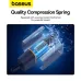 Baseus 3 in 1 Car Safety Hammer U-shaped Emergency Auto Escape Seat Belt Cutter Window Class Break with SOS LED Lamp