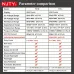 NJTY T21D T21L Multimeter 6000 Counts Auto Range AC DC Voltage Current Resistance Capacitance Temperature Inductance Measurement True RMS Test Tool