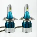H1/H3/H4/H7/H11/9005/9006 Pair Car LED Headlights 6000K Double Side Headlamp Blubs 4000LM