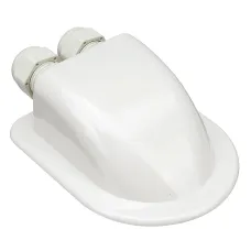 Marine Waterproof ABS Solar Double Twin Cable Entry Gland Curved Cable Connector For Rv Campervan Boat Cable Type 6mm to 12mm