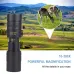 IPRee 10-300x40 Zoom Telescope H4K Portable Strong Long Range Professional Monocular BAK4-Prisms For Hunting Camping