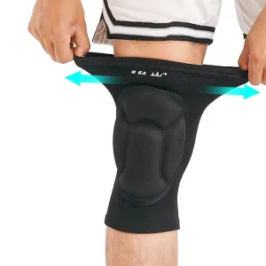 1 PCSports Sponge Thickening Knee Pads Anti-slip Elastic Brace Anti-collision Breathable Knee Protector