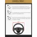 Car Steering Wheel Cover Anti Slip Universal 37-38cm Steering Decoration Accessories