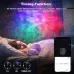 Tuya Smart Star Projector Light WiFi Laser Starry Sky Projector Waving Night Light LED Colorful APP Wireless Control Timing Function Work with Alexa Google Home