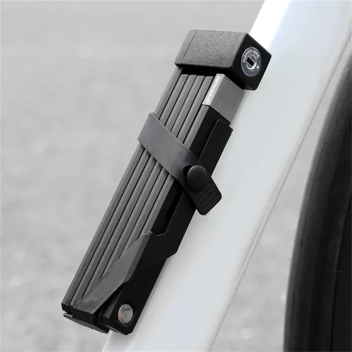 BENGGUO Mini Portable Bicycle Folding Lock Safety Anti-theft Waterproof Alloy Lock for MTB Motorcycle Electric Vehicle